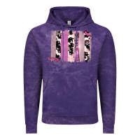 Cloud Purple Purple Glitter Cowhide Pattern Brushstrokes Vintage Hoodie - Bettercallsaul