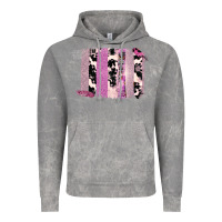 Cloud Rock Purple Glitter Cowhide Pattern Brushstrokes Vintage Hoodie - Bettercallsaul