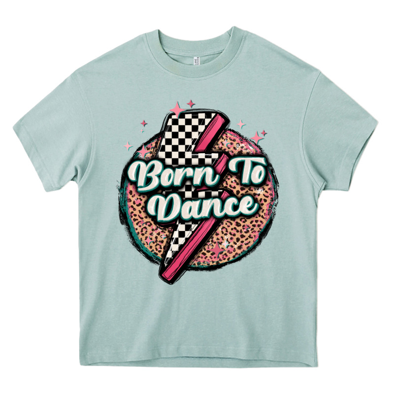 Born To Dance Heavy Core Tee by MaliasSmallBusiness | Teevron