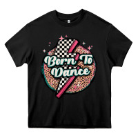 Black born to dance Heavy Core Tee - MaliasSmallBusiness