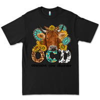 Black obsessive cow disorder Premium Tee - NancyCooperArtShop