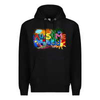 Black Au-some dad Autism Premium Hoodie - FaDigitalArtStudio