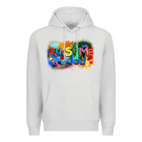 Dove Grey Au-some dad Autism Premium Hoodie - FaDigitalArtStudio