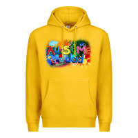 Lemon Au-some dad Autism Premium Hoodie - FaDigitalArtStudio