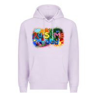 Lilac Au-some dad Autism Premium Hoodie - FaDigitalArtStudio