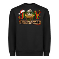 Black joy to the world Heavyweight Sweatshirt - CowGirlArtShop