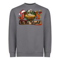 Storm joy to the world Heavyweight Sweatshirt - CowGirlArtShop