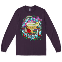 Plum Mamacita needs a margarita Long Sleeve Tee - NancyCooperArtShop