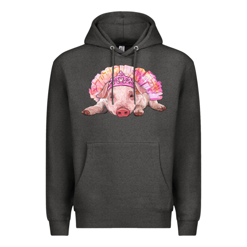 Balerina Baby Pig With Tutu Premium Hoodie by RanaPortraitStore | Teevron