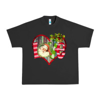 Pigment Black Love Christmas Santa Urban Heavy Tee - Bettercallsaul