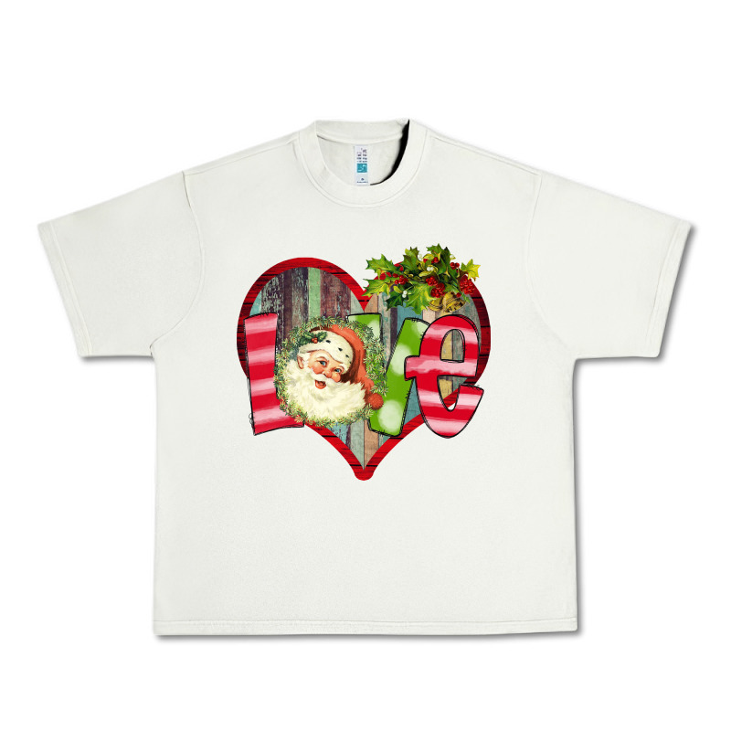 Love Christmas Santa Urban Heavy Tee by Bettercallsaul | Teevron