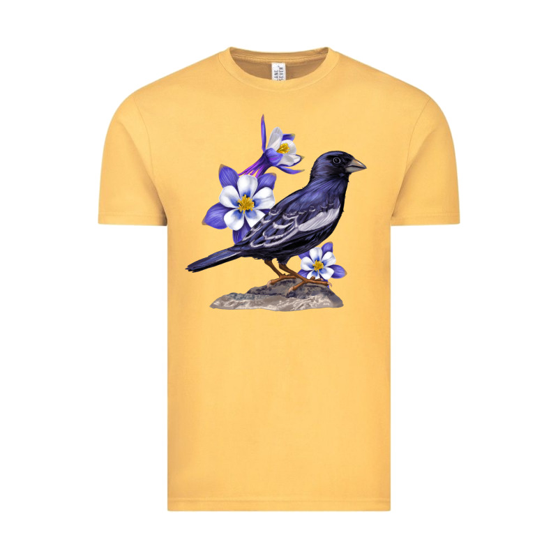 Colorado Lark Mountain Bunting Bird Vintage Tee by Bettercallsaul | Teevron