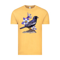 Vintage Mustard Colorado Lark Mountain Bunting Bird Vintage Tee - Bettercallsaul