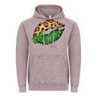 Vintage Zinc St. Patricks Day Leopard Lips Vintage Hoodie - Bettercallsaul