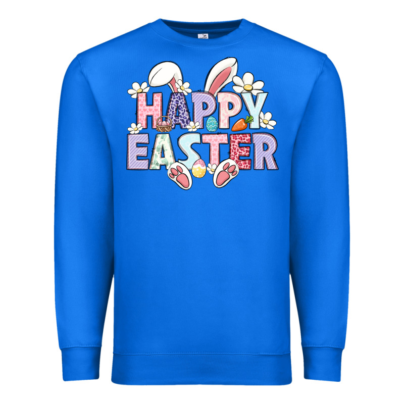 Happy Easter Premium Sweatshirt by LillyAllenDesigns | Teevron