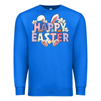 True Royal happy easter Premium Sweatshirt - LillyAllenDesigns