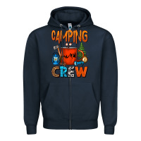 Navy camping crew camper coffee mug Zipper Hoodie - FaDigitalArtStudio