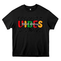 Black black history vibes Heavy Core Tee - MaliasSmallBusiness