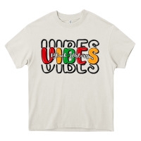 Cream black history vibes Heavy Core Tee - MaliasSmallBusiness