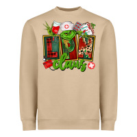 Mushroom lpn licensed practical claus Heavyweight Sweatshirt - CowGirlArtShop