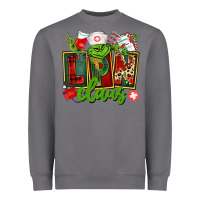 Storm lpn licensed practical claus Heavyweight Sweatshirt - CowGirlArtShop