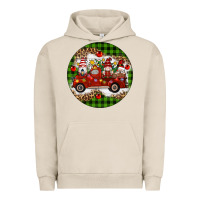 Christmas Gnomes Truck Urban Hoodie | Teevron