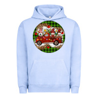Pigment Grape Ice christmas gnomes truck Urban Hoodie - Artiststas