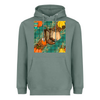 Sage fall boot seamless pattern Heavyweight Hoodie - BundleAndBundleShop