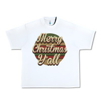 White Merry Christmas Y'all Urban Heavy Tee - Bettercallsaul