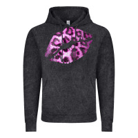 Vintage Arctic Pink Leopard Lips Vintage Hoodie - Bettercallsaul