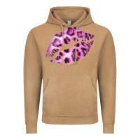 Vintage Camel Pink Leopard Lips Vintage Hoodie - Bettercallsaul