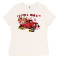 Bone flower market Ladies Tee - MaliasSmallBusiness