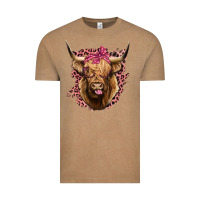 Vintage Coffee Highland cow Vintage Tee - Bettercallsaul