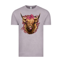 Vintage Zinc Highland cow Vintage Tee - Bettercallsaul