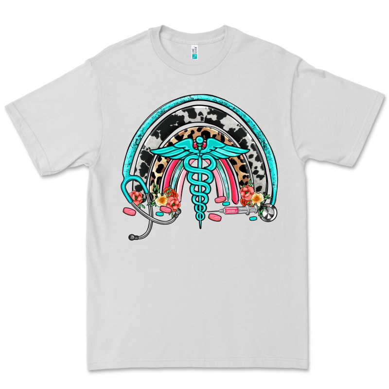 Nurse Rainbow Premium Tee by NancyCooperArtShop | Teevron