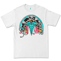 White nurse rainbow Premium Tee - NancyCooperArtShop