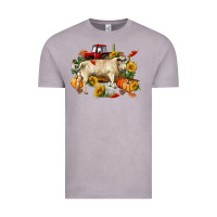 Vintage Zinc Fall charolais bull Vintage Tee - RanaPortraitStore