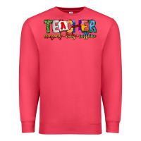 Cardinal Teacher Cryons Kids Caffeine Premium Sweatshirt - CowhideDigitalArt