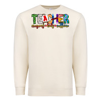 Teacher Cryons Kids Caffeine Premium Sweatshirt | Teevron