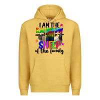 I Am The Rainbow Sheep Of The Family Premium Hoodie | Teevron