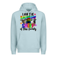 Blue Mist I am the rainbow sheep of the family Premium Hoodie - FaDigitalArtStudio