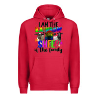 Cardinal I am the rainbow sheep of the family Premium Hoodie - FaDigitalArtStudio