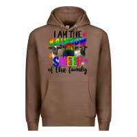 Chestnut I am the rainbow sheep of the family Premium Hoodie - FaDigitalArtStudio