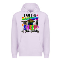 Lilac I am the rainbow sheep of the family Premium Hoodie - FaDigitalArtStudio