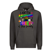 Smoke I am the rainbow sheep of the family Premium Hoodie - FaDigitalArtStudio