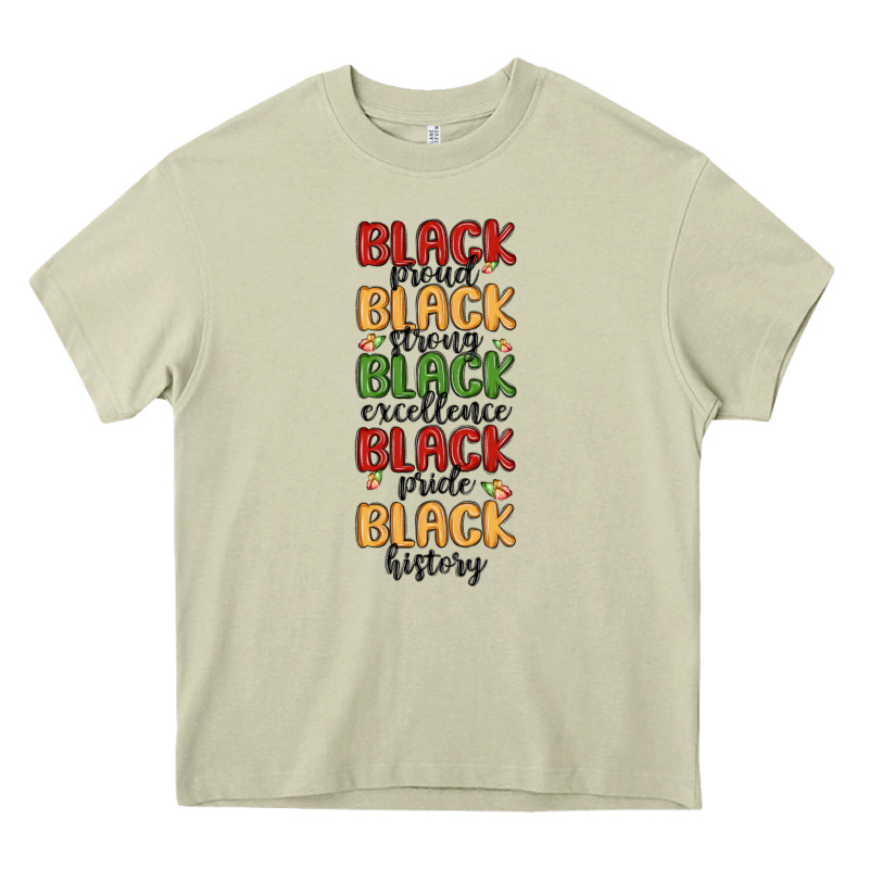 Black History Heavy Core Tee by MaliasSmallBusiness | Teevron