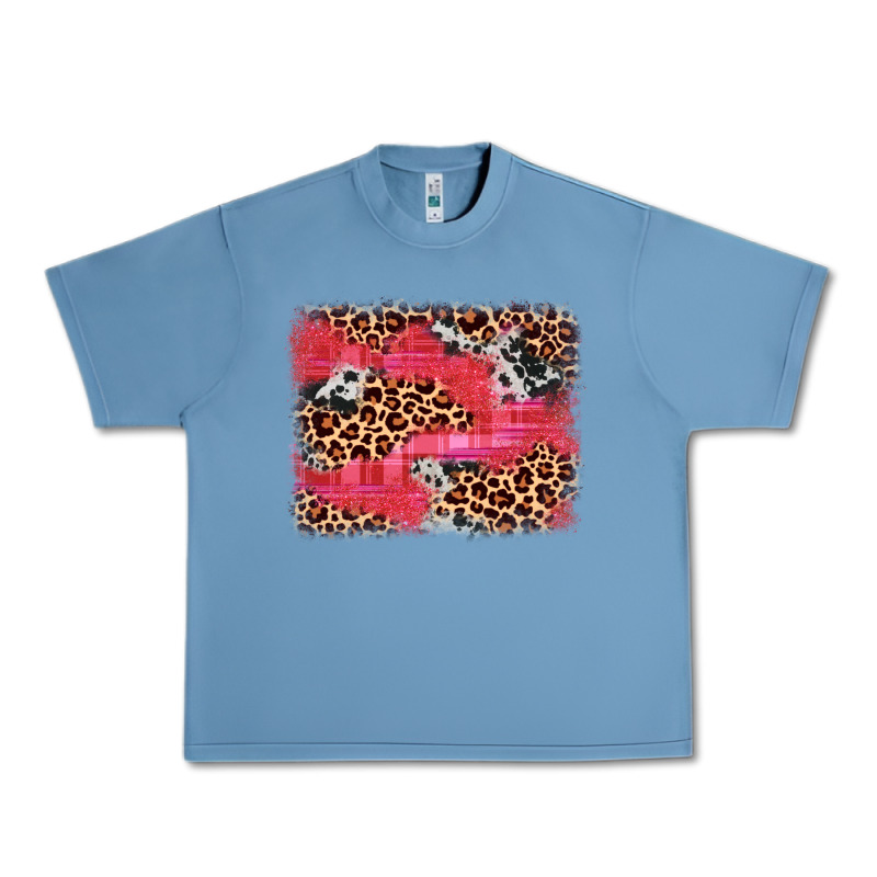 Valentine's Day Cowhide Leopard Background Urban Heavy Tee by JahusDesignShop | Teevron