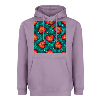 Lavender fall leaves seamless pattern Heavyweight Hoodie - BundleAndBundleShop
