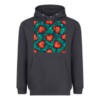 Smoke fall leaves seamless pattern Heavyweight Hoodie - BundleAndBundleShop