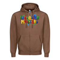 Chestnut Inclusion matters Zipper Hoodie - FaDigitalArtStudio
